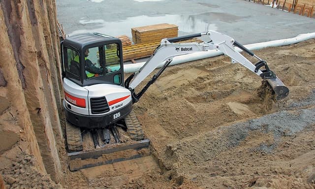 Bild 0 einer Mietmaschine vom Typ 3,5 Tonnen Minibagger | Bobcat E35
