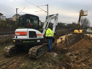 Bild einer Mietmaschine vom Typ 5 Tonnen Kompaktbagger | Bobcat E50