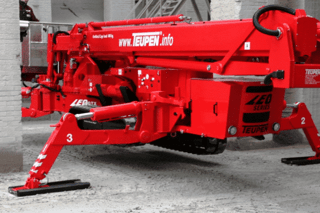 Bild einer Mietmaschine vom Typ KTB-400 | Teupen LEO40GTX