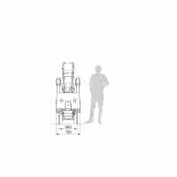 Bild 4 einer Mietmaschine vom Typ MIK-1033 | Maeda MK1033CW1