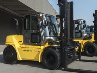Bild einer Mietmaschine vom Typ 8 Tonnen Diesel | Hyundai 80D-9 6000 mm