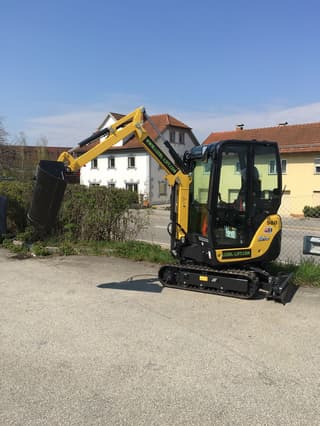 Bild einer Mietmaschine vom Typ 1,8 Tonnen Minibagger | Yanmar SV18