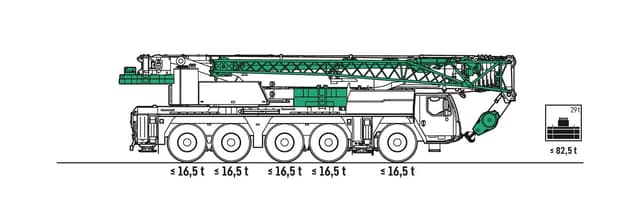 Bild 4 einer Mietmaschine vom Typ Mobilkran 150 Tonnen | Liebherr LTM 1150 5.3