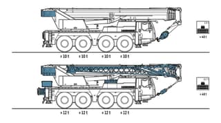 Vorschaubild 3 einer Mietmaschine vom Typ Mobilkran 70 Tonnen | Liebherr LTM 1070 4.2