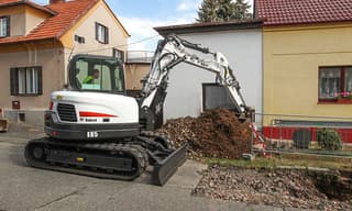 Vorschaubild 1 einer Mietmaschine vom Typ 8,5 Tonnen Kompaktbagger | Bobcat E85